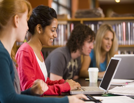 Group of people working from their laptop