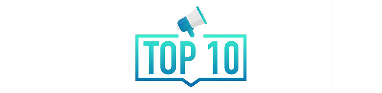 Graphique avec les mots « Top Dix »