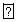 The question mark symbol