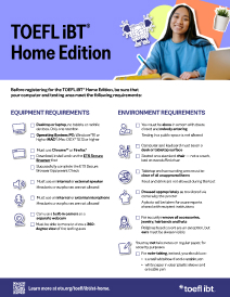 Toefl at home edition