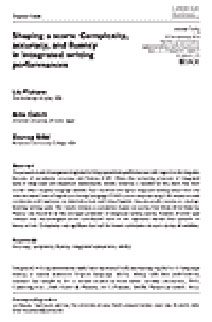 Read more about shaping a score: complexity, accuracy, and fluency in integrated writing performances